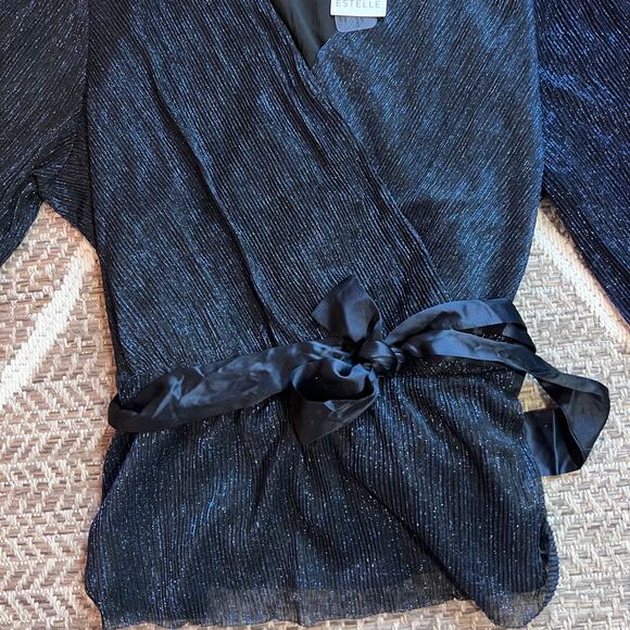 ESTELLE GLORIA TIE TOP WOMENS SZ 2X - Picture 5 of 6